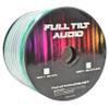Full Tilt Audio 16GA Tinned Oxygen Free Copper Speaker Wire Teal/Black Lot (20 Foot Coil) view 3