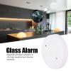 Glass Break Detector, High Sensitivity Alarm Sensor, Round DC 9-16V, for Office Home and Dorm Room Security view 3