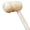 One Side Bat Mallet for Cricket Bat Knocking with Made in Ash Wood by Naqqash Sports view 3