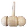 Double Side Bat Mallet for Cricket Bat Knocking Regular Ash Wood by Naqqash Sports view 3