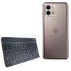 BoxWave Keyboard Compatible with Motorola Moto G Stylus 5G (2023) - SlimKeys Bluetooth Keyboard, Portable Thin with Chiclet-Style Keys - Jet Black view 1