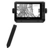 BoxWave Stylus Pouch Compatible with Garmin echoMAP UHD2 93sv - Stylus PortaPouch, Pen Stylii Holder Carrier Portable Self-Adhesive - Jet Black