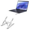 BoxWave Stand and Mount Compatible with Acer Chromebook Enterprise Spin 714 (CP714-1WN) - Compact QuickSwitch Stand, Portable Multi Angle Viewing Foldable Riser - Metallic Silver