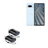 BoxWave Cable Compatible with Google Pixel 7a - USB-C to A PortChanger (2-Pack), USB Type-C OTG USB Portable Keychain - Slate Black view 1