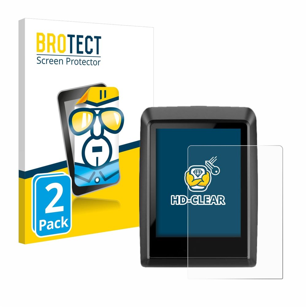 brotect 2-Pack Screen Protector compatible with Bosch Kiox 500 - HD-Clear Protection Film