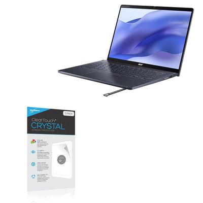 BoxWave Screen Protector Compatible with Acer Chromebook Enterprise Spin 714 (CP714-1WN) - ClearTouch Crystal (2-Pack), HD Film Skin - Shields from Scratches