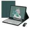AnMengXinLing Keyboard Case for Galaxy Tab S10 Lite/ S10 FE/ S9 FE 10.9 Inch/Tab S9 11 Inch with Mouse Combo, Detachable Magnetic Keyboard Case with S Pen Holder (Teal) view 1