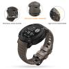 NotoCity Band for Garmin Instinct 2X Solar, Instinct 2X Soft 26MM Silicone Replacement Watch Strap(Brown) view 4