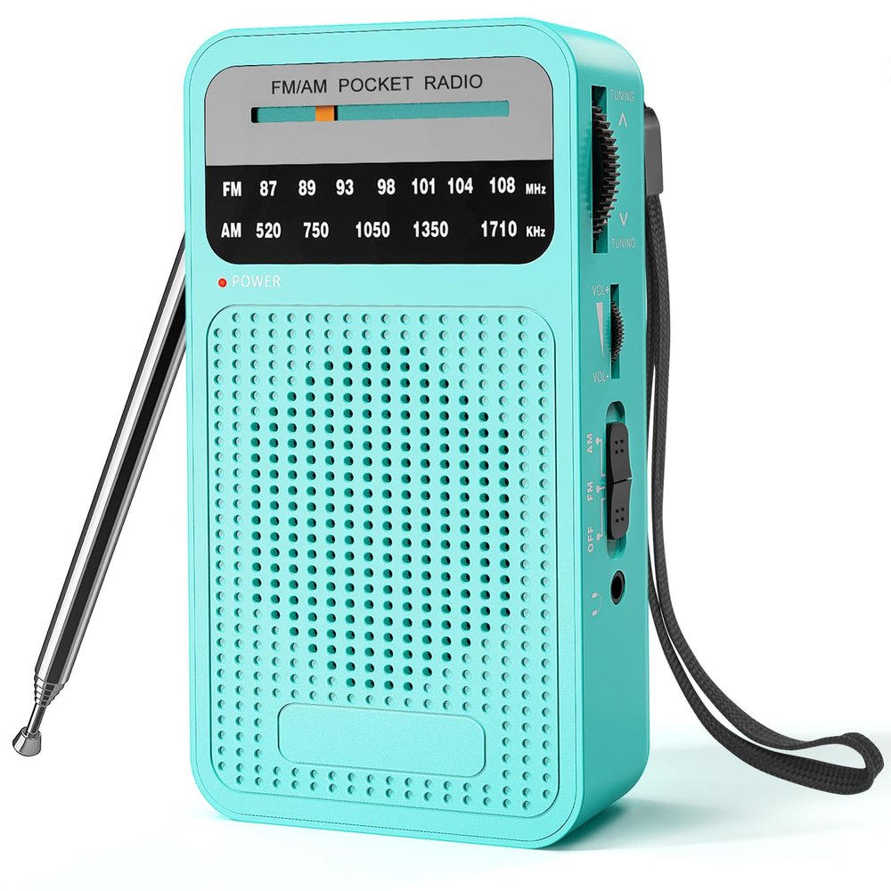 Goodes Portable Radio AM FM, Transistor Radio with Best Reception