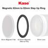 Kase Magnetic 62-82mm 62mm to 82mm Filter Step-Up Adapter Ring for Wolverine Magnetic Filters 62 82 view 2