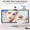 DUOLZ 1080P Webcam with Microphone, Full HD Web Cam for PC/MAC/Laptop/Desktop, Plug and Play USB Web Camera,Streaming Webcam for YouTube,Skype,Zoom,Xbox One Video Calling,Studying and Conference view 2