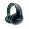 THINGS AUDIO Portable Personal FM Radio Headphones Pull-Out Antenna for Great Reception, Walking, Jogging, Relaxing, School, Talk Radio - Powered by 2AA Batteries (Not Included) (Black & Army Green) view 1