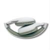 THINGS AUDIO Portable Personal FM Radio Headphones, White & Gray view 3