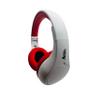 THINGS AUDIO Portable Personal FM Radio Headphones Pull-Out Antenna for Great Reception, Walking, Jogging, Relaxing, School, Talk Radio - Powered by 2AA Batteries (Not Included) (White & Red) view 2