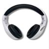 THINGS AUDIO Portable Personal FM Radio Headphones Pull-Out Antenna for Great Reception, Walking, Jogging, Relaxing, School, Talk Radio - Powered by 2AA Batteries (Not Included) (White & Black) view 3
