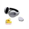 THINGS AUDIO Portable Personal FM Radio Headphones Pull-Out Antenna for Great Reception, Walking, Jogging, Relaxing, School, Talk Radio - Powered by 2AA Batteries (Not Included) (White & Black) view 4
