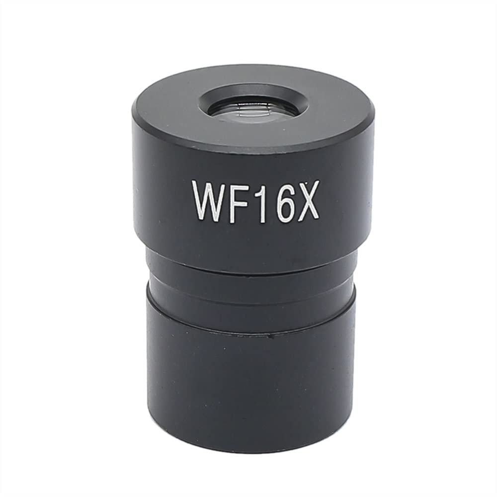 Lab Microscope Slides WF10X WF16X Wide Field Eyepiece for Biological Microscope with Mounting Size 23.2 mm Field of View 16mm 11mm Microscope Parts (Color : WF16X-11mm 1PCS)