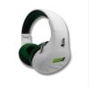 THINGS AUDIO Portable Personal FM Radio Headphones, White & Army Green view 1