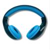 THINGS AUDIO Portable Personal FM Radio Headphones Pull-Out Antenna for Great Reception, Walking, Jogging, Relaxing, School, Talk Radio - Powered by 2AA Batteries (Not Included) (Black & Blue) view 4