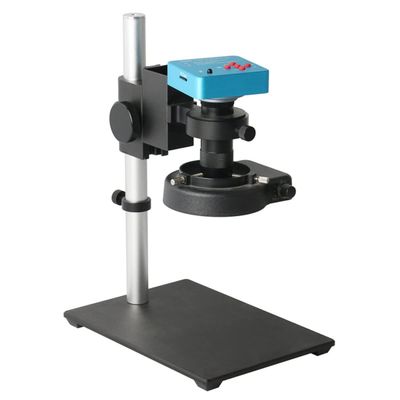 VAKUUM Lab Microscope Slides 2K 48MP 1080P USB Digital Microscope Camera C Mount Industrial Microscope Parts (Color : A Set 130X B)