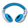THINGS AUDIO Portable Personal FM Radio Headphones Pull-Out Antenna for Great Reception, Walking, Jogging, Relaxing, School, Talk Radio - Powered by 2AA Batteries (Not Included) (White & Blue) view 4