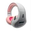 THINGS AUDIO Portable Personal FM Radio Headphones, White & Pink view 1