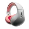 THINGS AUDIO Portable Personal FM Radio Headphones, White & Pink view 2
