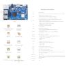Orange Pi 3B 2G V2.1 Version RK3566 Quad Core 64 Bit Single Board Computer, 1.8 GHz Frequency WiFi Bluetooth Open Source Board Run Orange Pi OS, Android, Debian, Ubuntu, OpenHarmony (Pi 3B 2GB) view 2