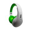 THINGS AUDIO Portable Personal FM Radio Headphones, White & Lime Green view 2