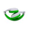 THINGS AUDIO Portable Personal FM Radio Headphones, White & Lime Green view 4
