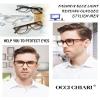 OCCI CHIARI Mens Blue Light Reading Glasses 5.0+ Lightweight Comfort Readers Computer Filter (1.0 1.25 1.5 1.75 2.0 2.25 2.5 2.75 3.0 3.5 4.0 5.0 6.0) view 2
