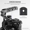 NEEWER 2 Pack Cold Shoe Mount Adapter with 1/4" Screws for Flash LED Light Monitor Microphone, Aluminum Shoe Mount with Anti Twist Pins Non Slip Pads Compatible with SmallRig Cage Top Handles, UA031 view 3