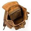 AIGUONIU Vintage leather shoulder bag laptop Travel shoulder bags handbags for business (Brown) view 4