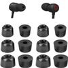 ALXCD Foam Ear Tips Compatible with Beats Flex Earphones, S/M/L 3 Sizes 6 Pairs Soft Memory Foam Eartips Earbuds Replacement Foam Tips, Compatible with Beats Flex, 6 Pairs Black view 1