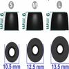 ALXCD Foam Ear Tips Compatible with Beats Flex Earphones, S/M/L 3 Sizes 6 Pairs Soft Memory Foam Eartips Earbuds Replacement Foam Tips, Compatible with Beats Flex, 6 Pairs Black view 2