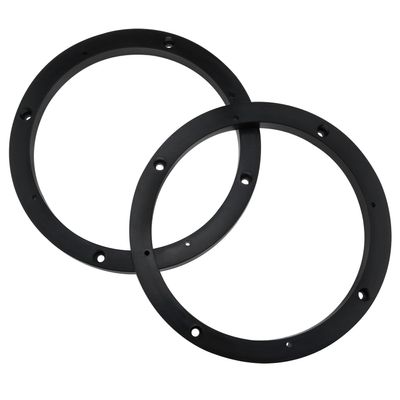 Zangc 6.5 Inch Car Universal Fit ABS Speaker Spacers Car Stereo Speaker Spacer Adaptors for Cars, Boats, Trucks, RV, etc. -1 Pair
