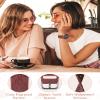 Girovo 3 Pack Cartoon Engraved Band Compatible with Fitbit Versa 4 Bands/Fitbit Versa 3 Bands/Sense/Sense 2 Band Women, Cute Soft Silicone Replacement Bracelet Sport Designer Fancy Strap for Versa 4 view 3