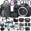 Canon EOS R100 Mirrorless Camera with 50mm Prime Lens + 100S Sling Backpack + 64GB Memory Cards, Professional Photo Bundle (40pc Bundle) (Renewed) view 1