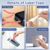 1-Pack Replace for Brother P-Touch TZe-445 TZe445 TZ445 18mm Tape 3/4 Inch x 26.2 feet Laminated Red Tape Refill for Ptouch PTD400 PTD600 PTD400AD PTP710BT Label Maker, Indoor or Outdoor Use view 4