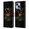 Head Case Designs Officially Licensed Episodic Drawing Autumn Light Underwings Illustration Animals Leather Wallet Case Compatible with Apple iPhone 14 Plus view 1