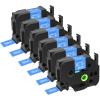 6 Pack Replace for Brother P-Touch TZe-545 TZe545 TZ54 18mm 3/4 Inch x 26.2 feet Laminated Tape Blue Tape Refill for Ptouch PTD400 PTD600 PTD400AD PTP710BT Label Maker, Easy to Peel Durable Tape view 1