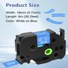 6 Pack Replace for Brother P-Touch TZe-545 TZe545 TZ54 18mm 3/4 Inch x 26.2 feet Laminated Tape Blue Tape Refill for Ptouch PTD400 PTD600 PTD400AD PTP710BT Label Maker, Easy to Peel Durable Tape view 2