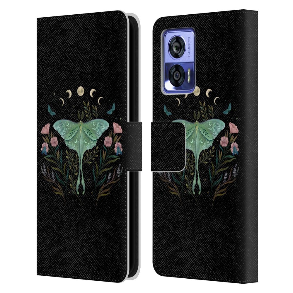 Head Case Designs Officially Licensed Episodic Drawing Luna and Forester Illustration Animals Leather Book Wallet Case Cover Compatible with Motorola Edge 30 Neo 5G