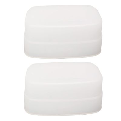 2Pcs Bounce Dome Diffuser for 320EX Flash, Evenly Distributes Light, Wide Application, Easy Installation, Portable Size, Suitable for 320EX Flash