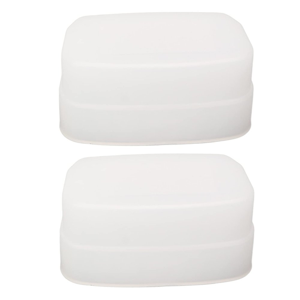 2Pcs Bounce Dome Diffuser for 320EX Flash, Evenly Distributes Light, Wide Application, Easy Installation, Portable Size, Suitable for 320EX Flash
