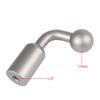 BGNing Aluminum 17mm Ballhead Adapter to 1/4" Screw Hole Mount Holder for Tripod Selfie Handle Grip Stand Ball Mount Converter view 3