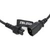 ZBLZGP IEC 320 C5 Female to C14 Male with 10A On/Off Switch Power Adapter Cable,C14-C5 Extension Power Cord for Electrical Equipment view 3