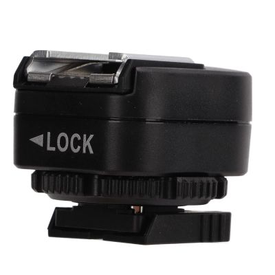 Hot Shoe Adapter with Extra PC Sync Connection Port for A73 Camera to Flash Compact & Easy to Install