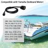 XYgdhqpt for Yamaha Outboard Engine Interface Cable NMEA2000 Connection,for Yamaha 2006 & Newer(3.3FT Long) view 2