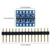 FORIOT 20Pcs 4-Channel IIC I2C 3.3V to 5V Logic Level Converter Bi-Directional Shifter Module for Arduino view 2